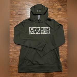 Under Armour Storm hoodie sweatshirt Men size S in army green